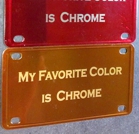 powder coated plate